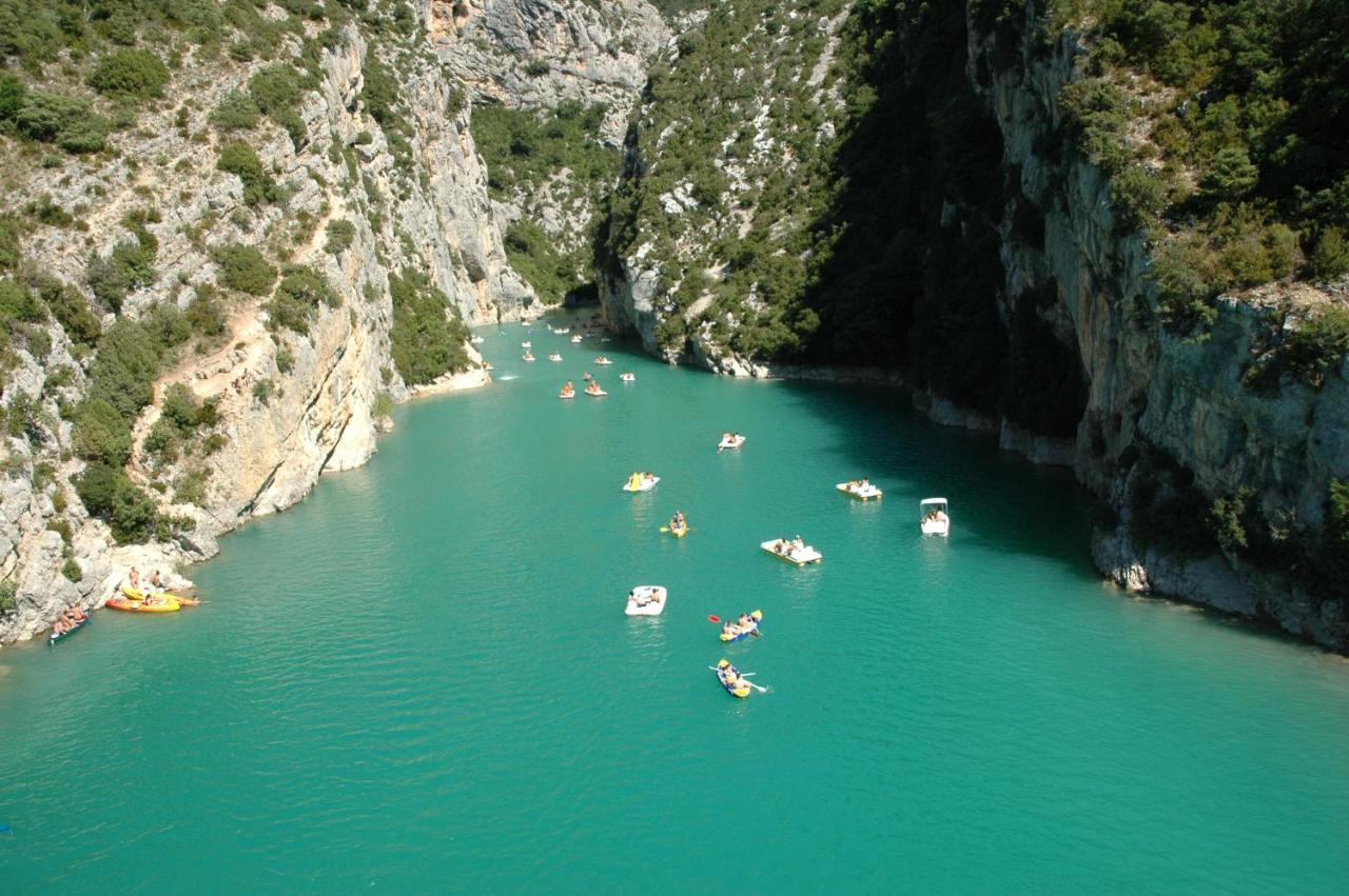 Camping Le Saint Clair Moustiers-Sainte-Marie Exterior photo