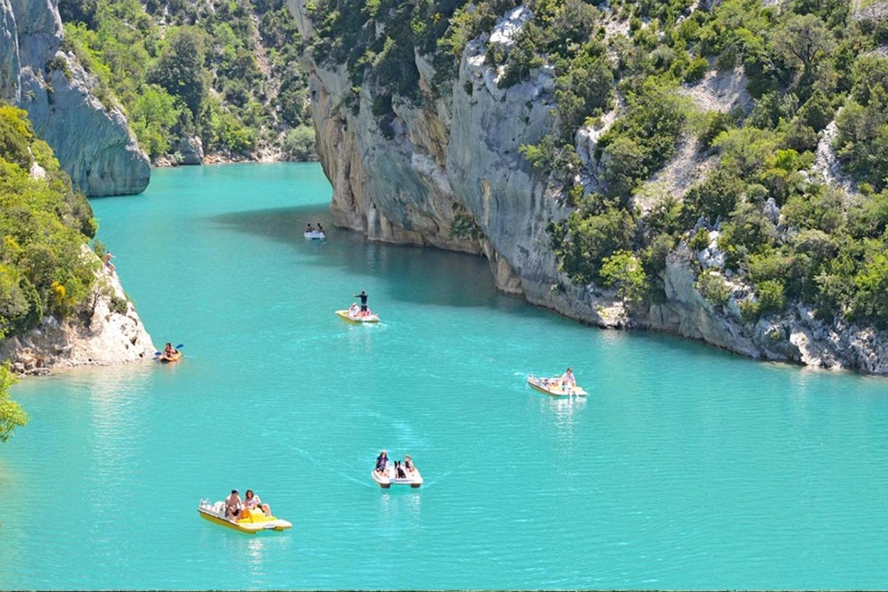 Camping Le Saint Clair Moustiers-Sainte-Marie Exterior photo